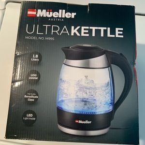 Mueller Ultra Kettle: Model No. M99S 1500W Electric Kettle